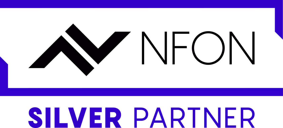NFON Logo Silver Partner
