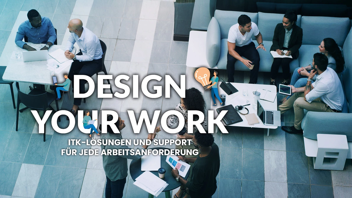 Menschen Businesskleidung arbeiten zusammen und gestalten ihre Arbeitsumgebung