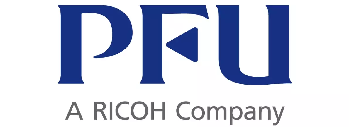 Herstellerlogo von PFU, einer Marke von RICOH