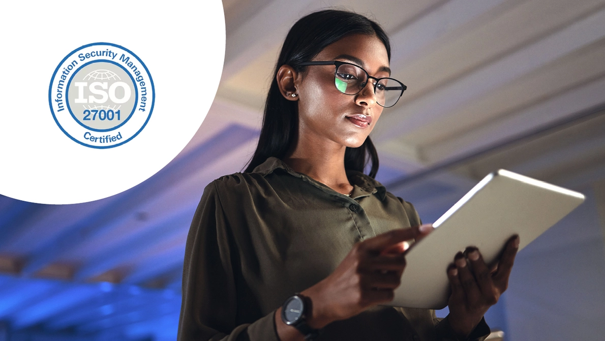 KOMSA ist ISO/IEC 27001:2022 zertifziert KOMSA ist ISO/IEC 27001:2022 zertifziert