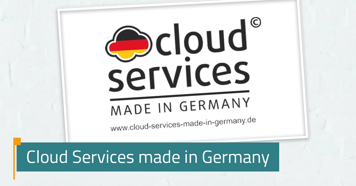 Visualisierung der Leistung Cloud Services made in Germany
