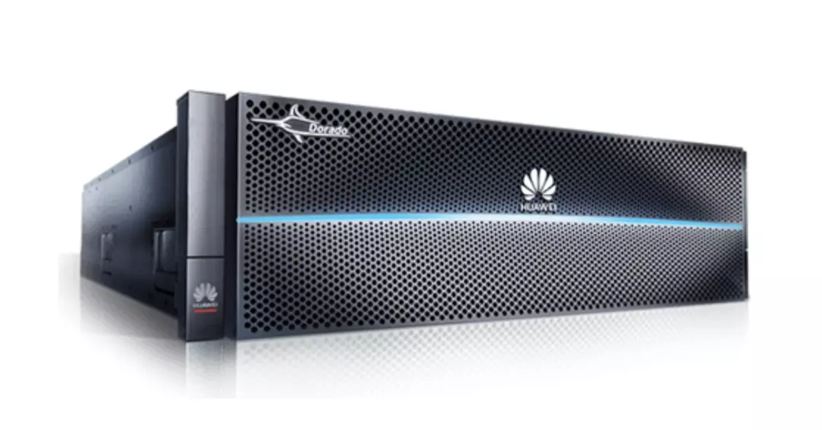 Produktbild eines OceanStor 800 Storageservers von Huawei als Healthcare-Lösung