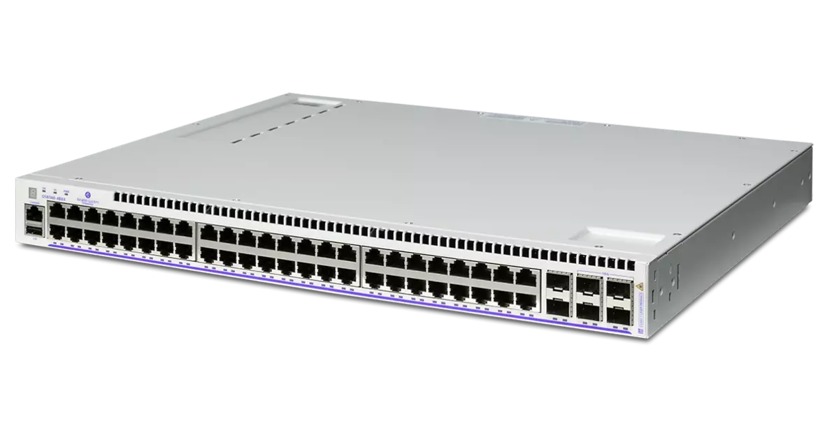 Ein Produktbild des Multi-Gigabit Ethernet LAN Switches ALE OmniSwitch 6560