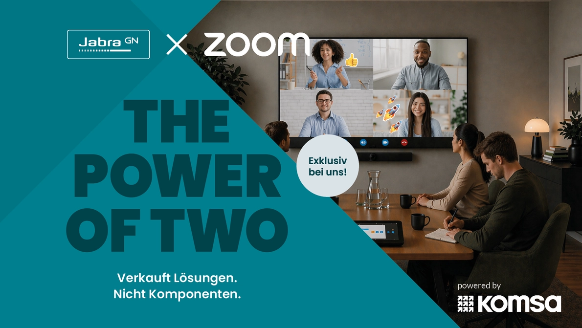 Jabra und Zoom - Cooperative Lösungen von KOMSA