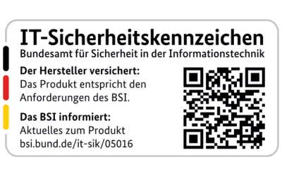 BSI Zertifikat für Samsung Geräte mit QR-Code