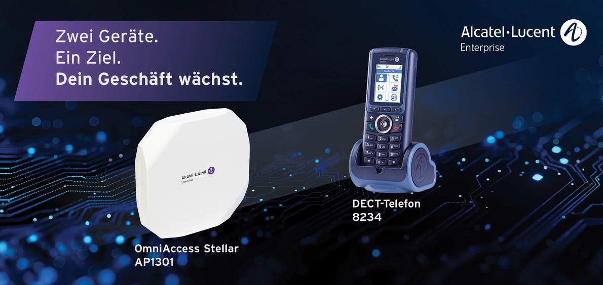 ALE Smart Connect Deal ALE Banner mit zwei ALE Produkten