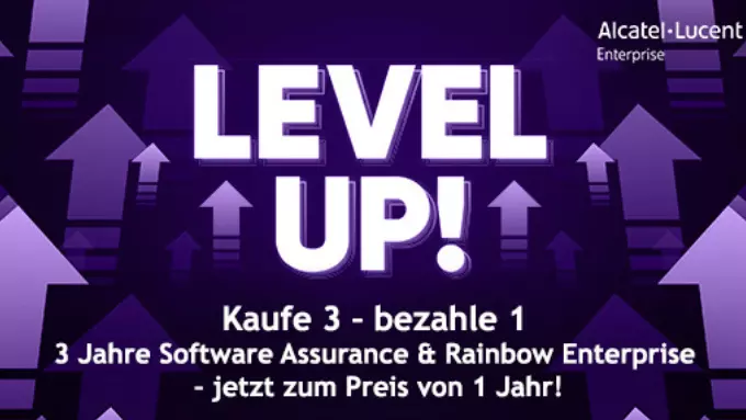 ALE Level Up! Banner Aktion