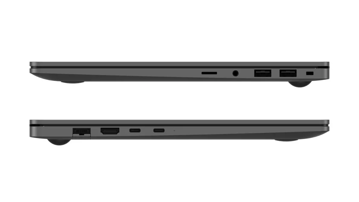 Maximale Kompatibilität Samsung Book 5 Seitenansicht Anschlüsse