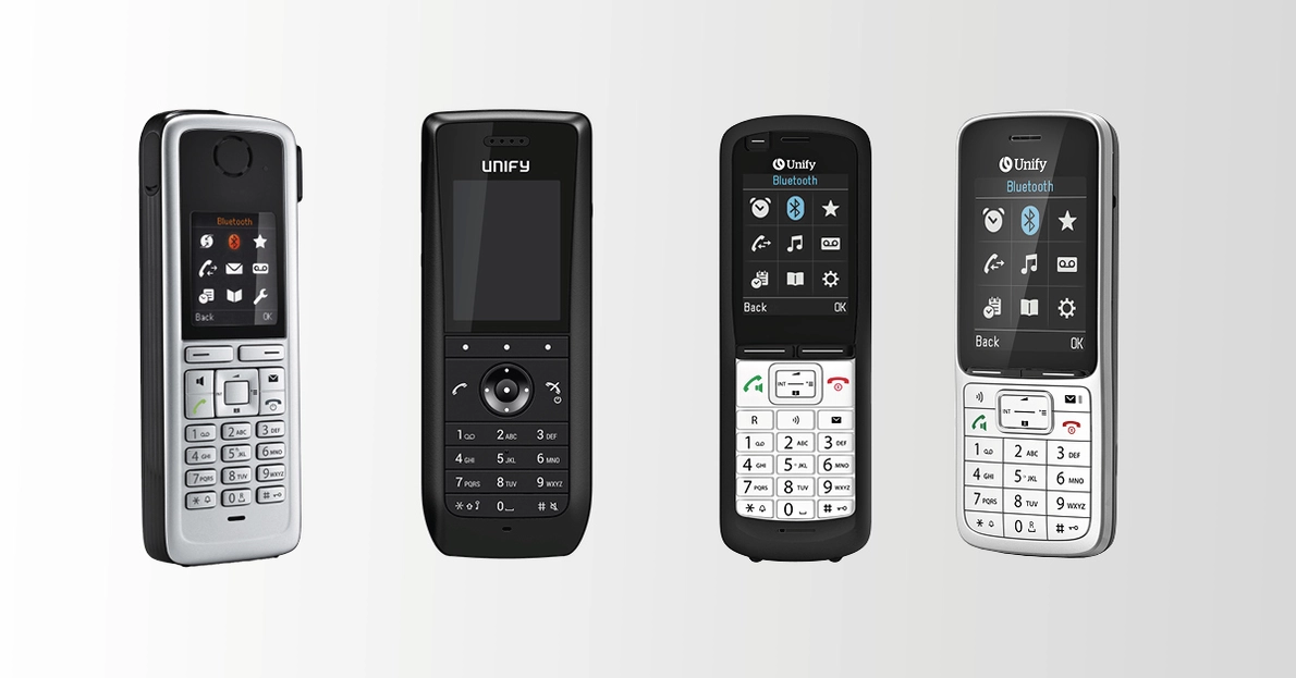 Unify DECT und WLAN Phones Auswahl