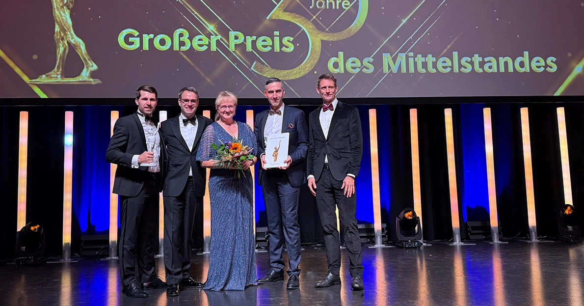 KOMSA erhält den „Großen Preis des Mittelstands“ 