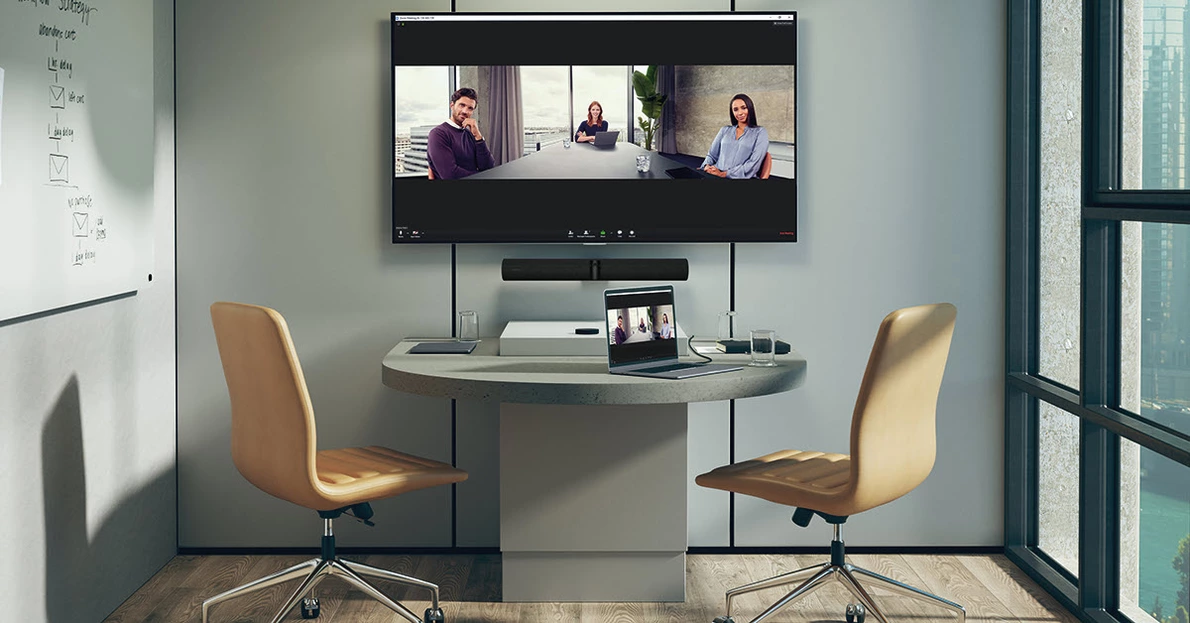 Professionelles Videokonferenzsystem von Jabra für kleine Räume