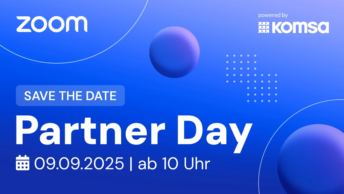 Überblick mit Textinformationen zum Zoom Partner Day 2025