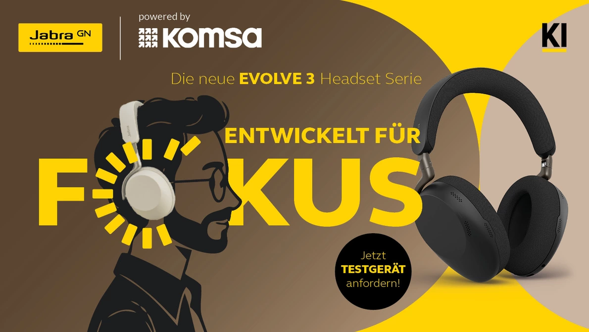 Jabra Evolve3 Headset Serie Testaktion