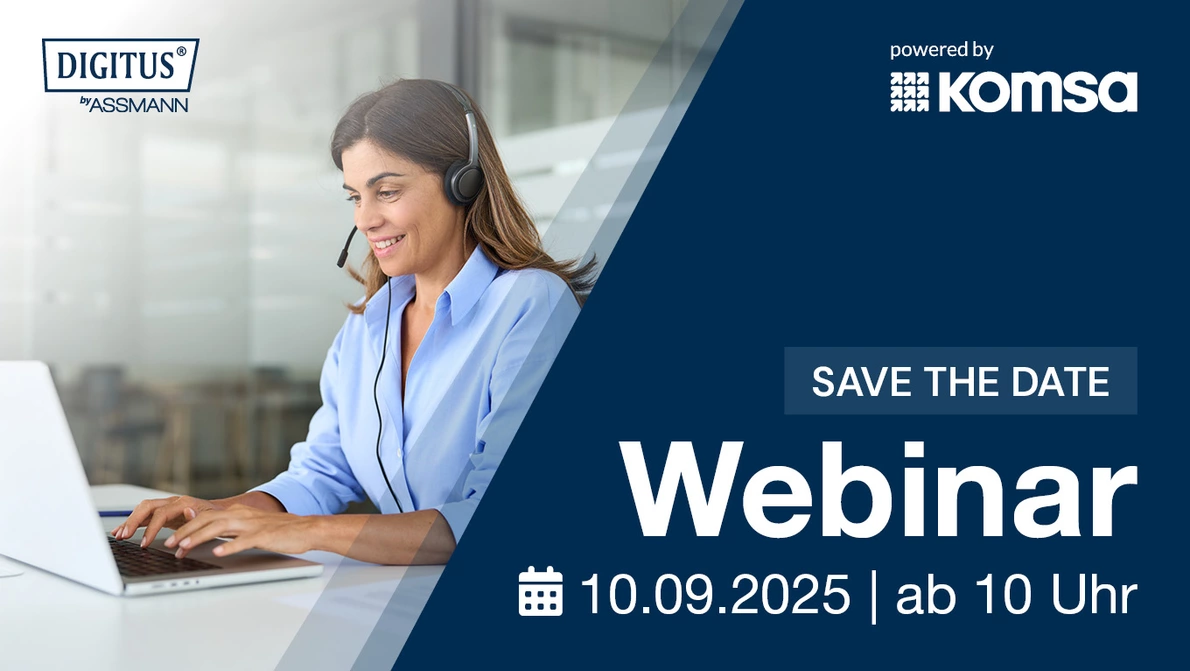 Informationsgrafik mit Webinardetails
