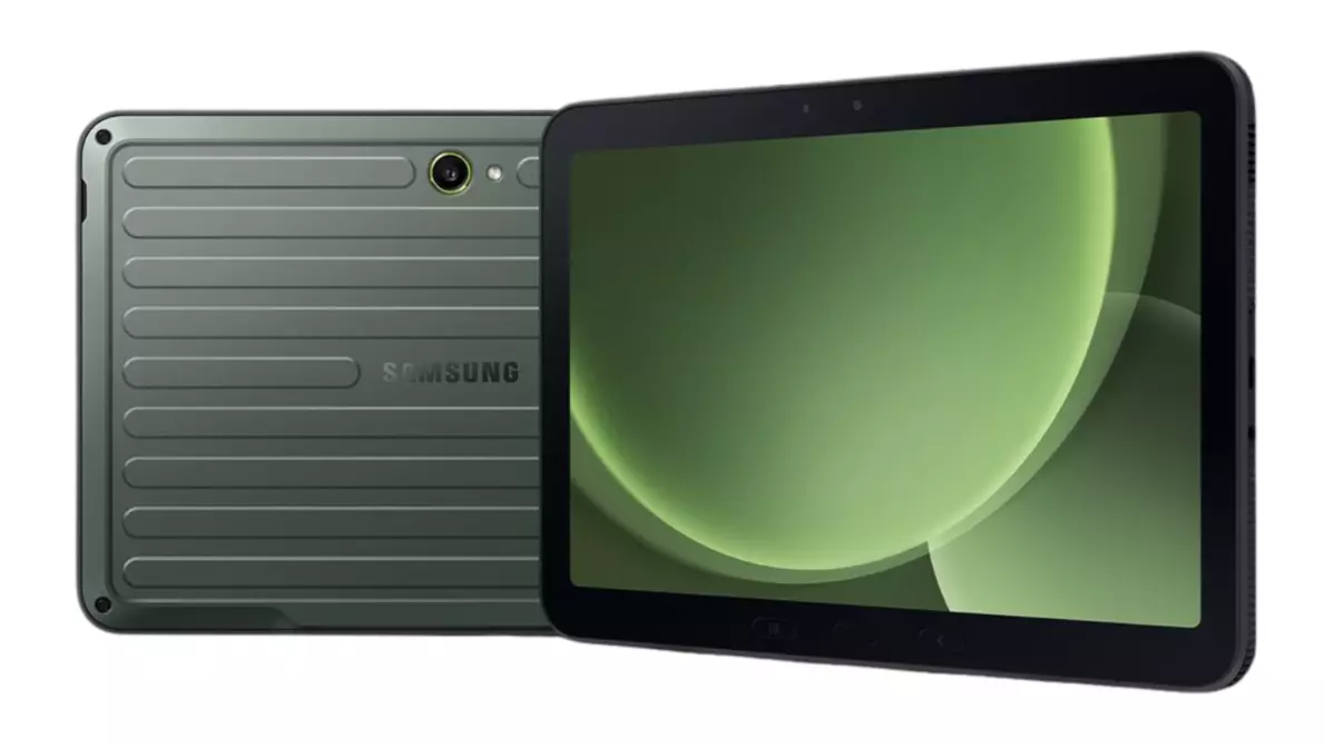 Vorder- und Rückansicht des Galaxy Tab Active5 Pro Vorder- und Rückansicht des Galaxy Tab Active5 Pro