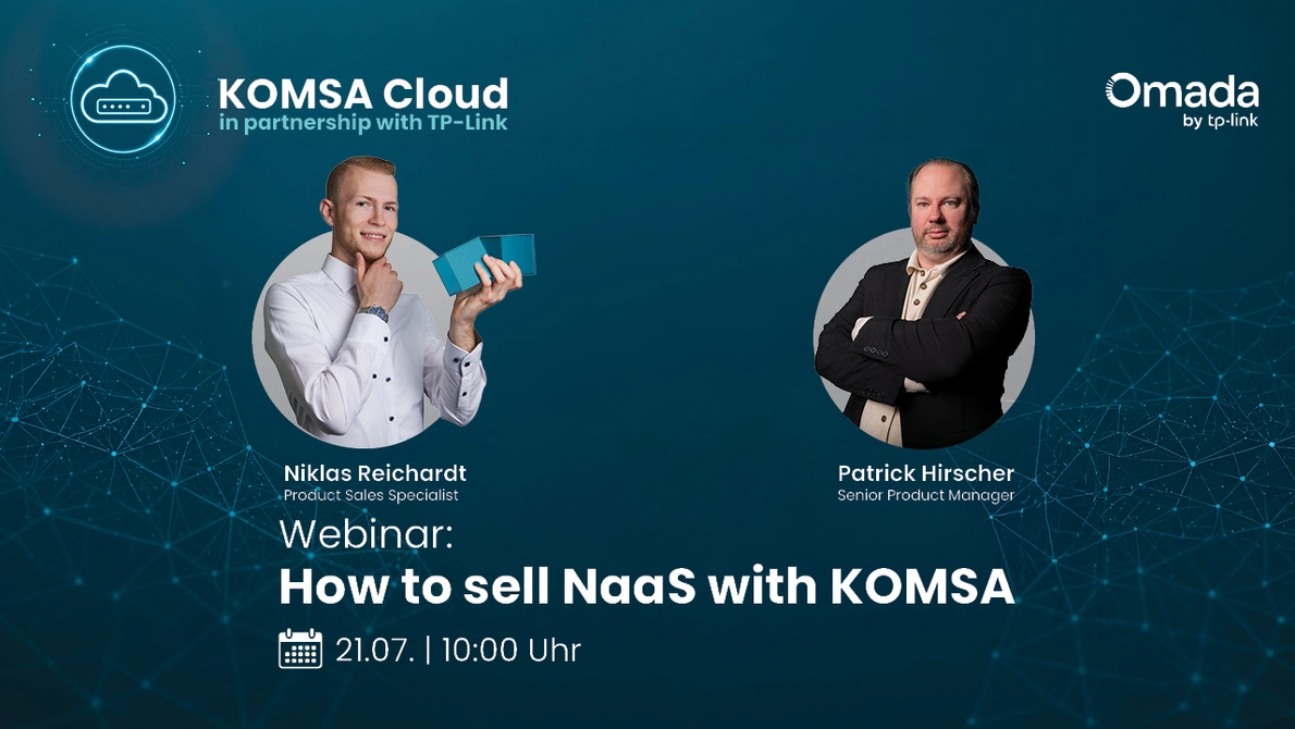 How to sell NaaS with KOMSA Webinar How to sell NaaS with KOMSA Webinar