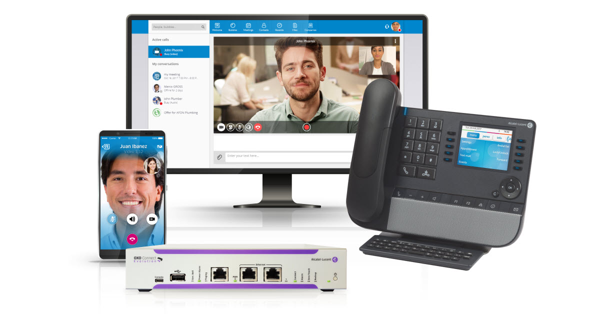 Alcatel-Lucent Enterprise Kommunikationsplattformen