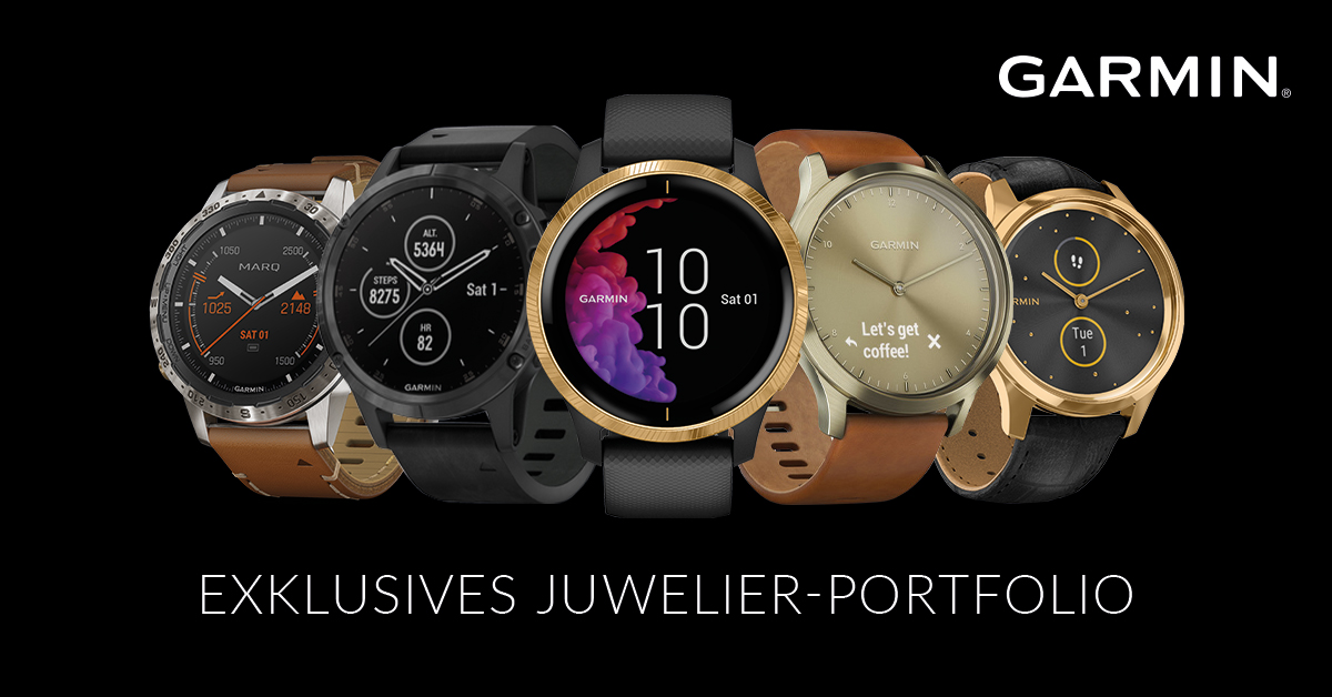 Garmin Juwelier Portfolio Smartwatches