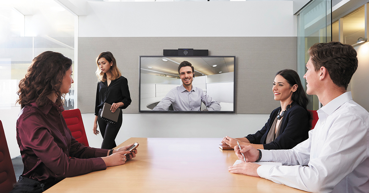 Poly Videokonferenzsystem mobil
