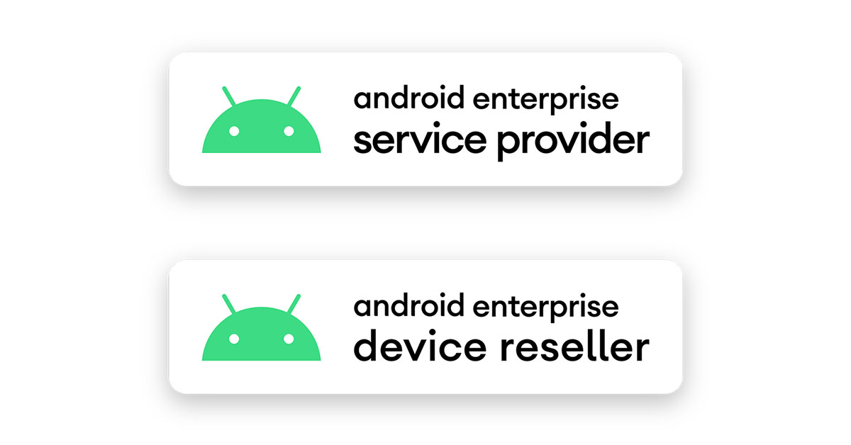 Android Enterprise Service Provider und Android Enterprise Device Reseller 