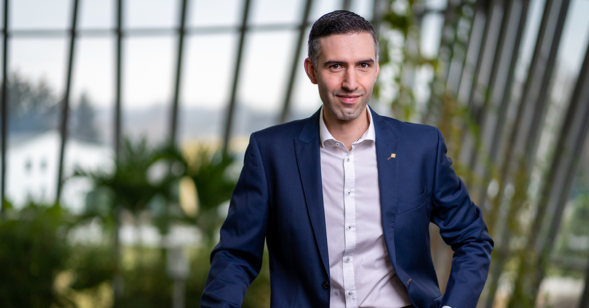 Ronny Tischer, Executive Vice President Services bei KOMSA