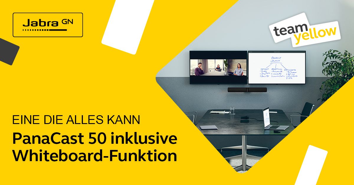 PanaCast 50 inklusive Whiteboard-Funktion