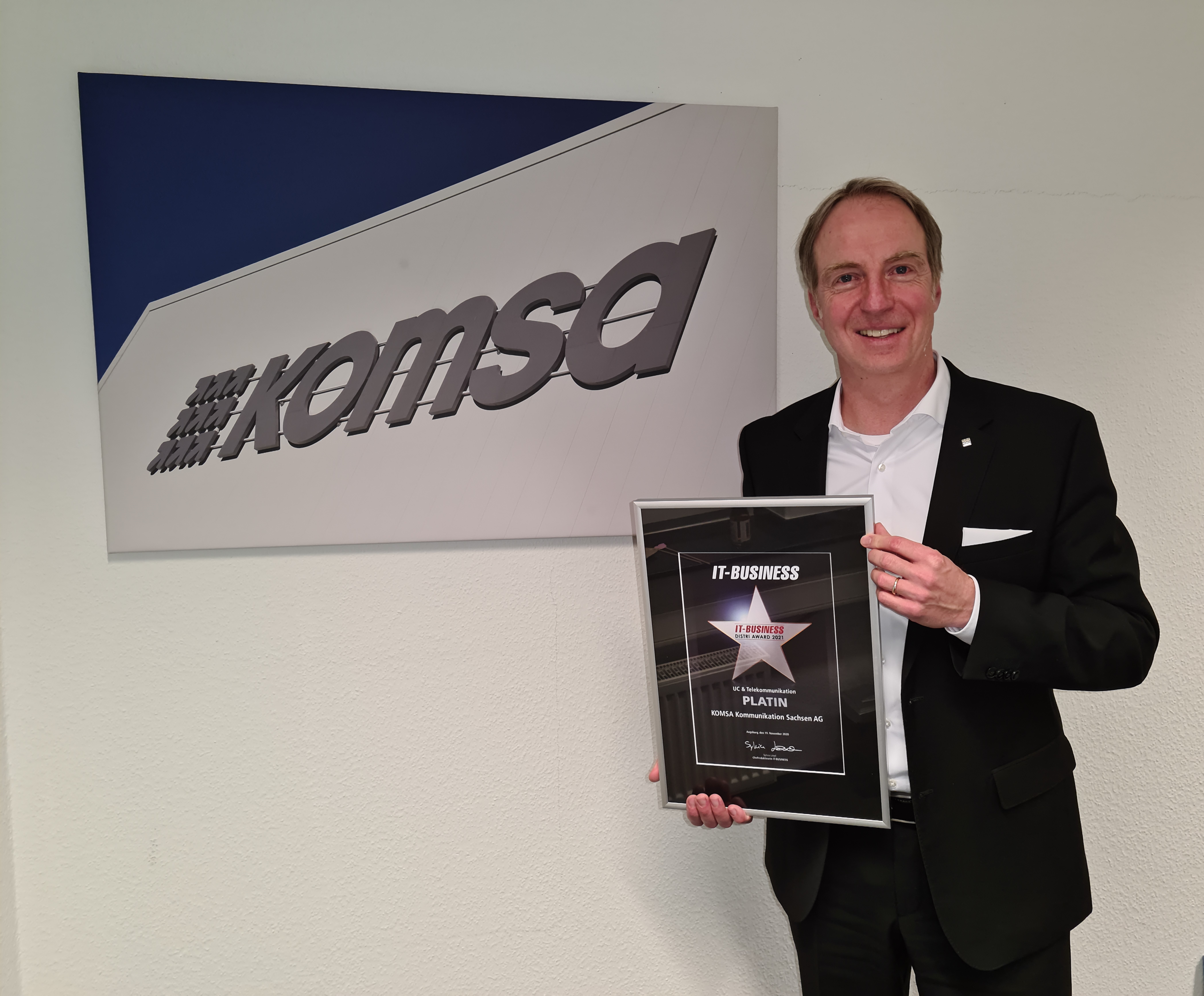 IT-Business Award für KOMSA 2020
